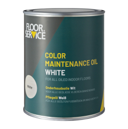 Floorservice onderhoudsolie wit 1ltr